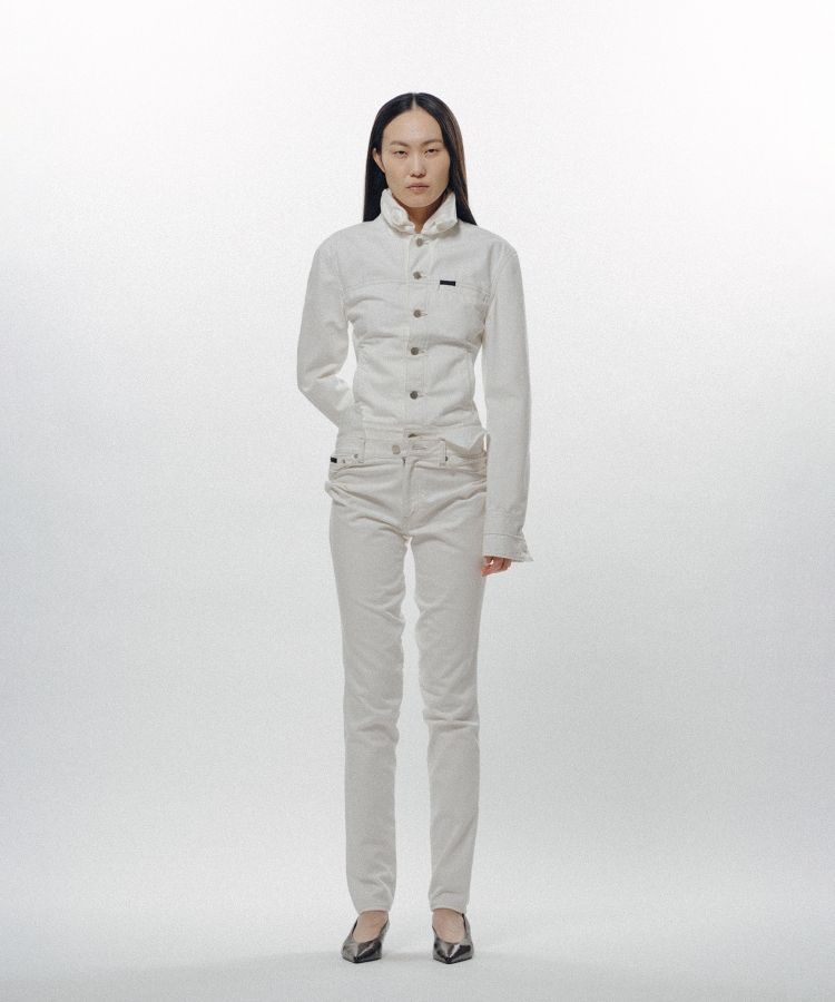 Wilted Flower Denim Jacket