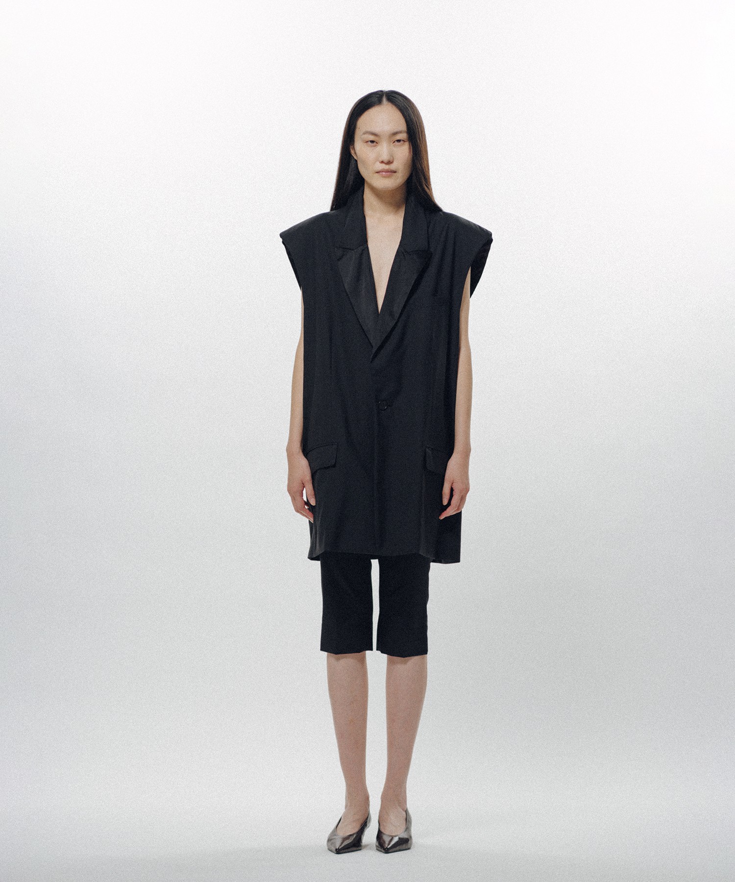 Wilted Collar Tailor Vest