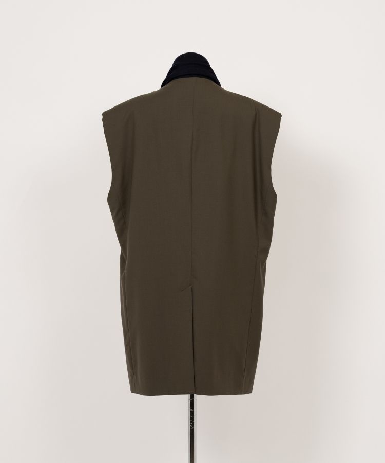 Wilted Collar Tailor Vest