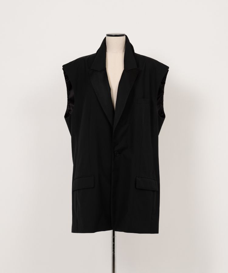 Wilted Collar Tailor Vest