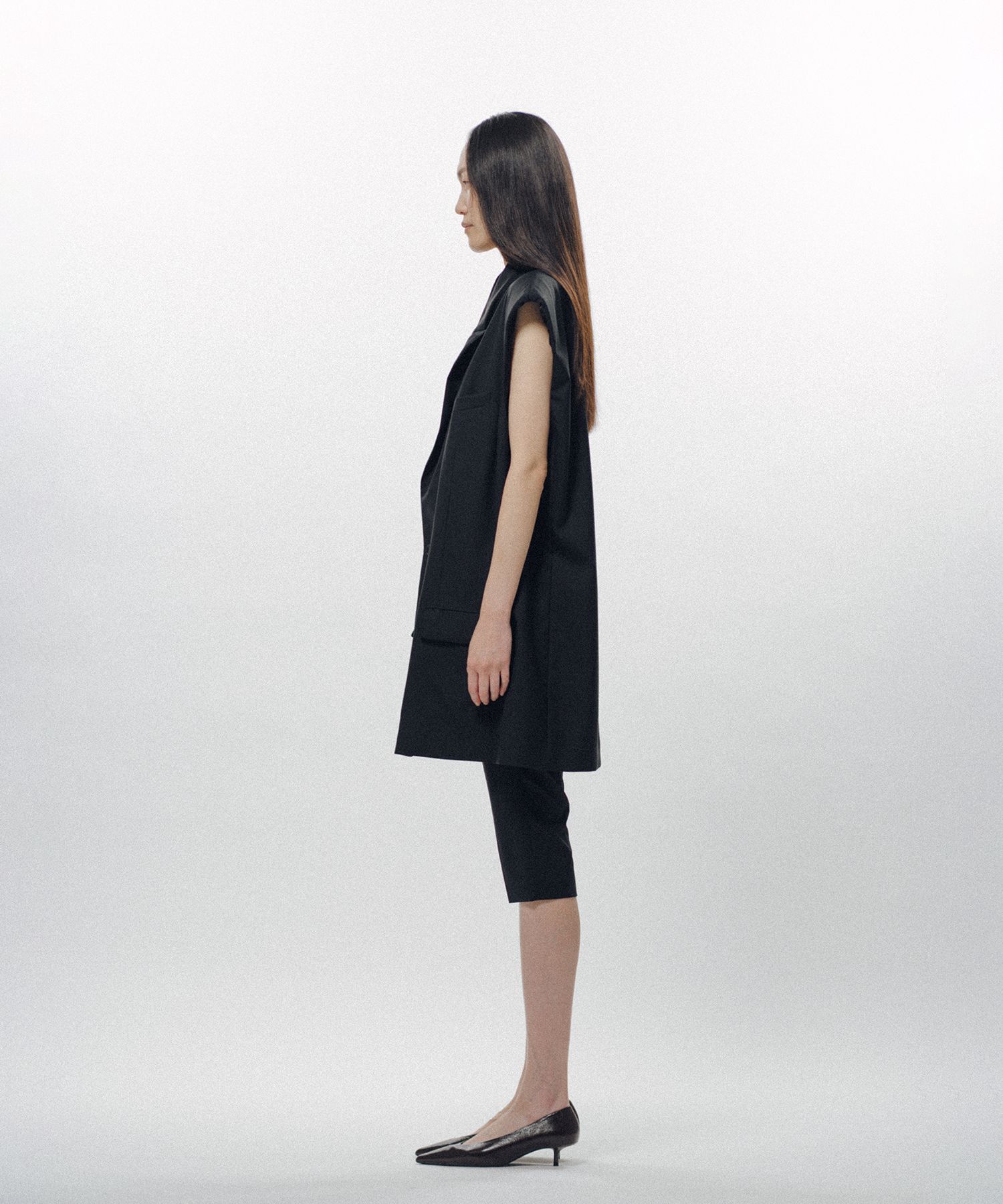 Wilted Collar Tailor Vest