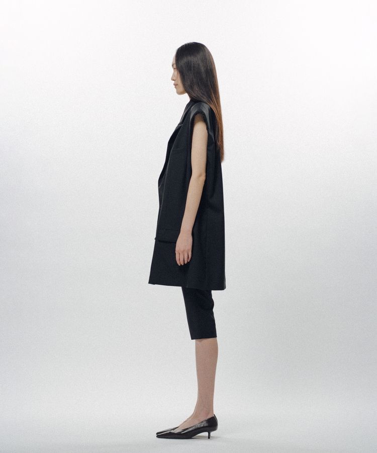 Wilted Collar Tailor Vest