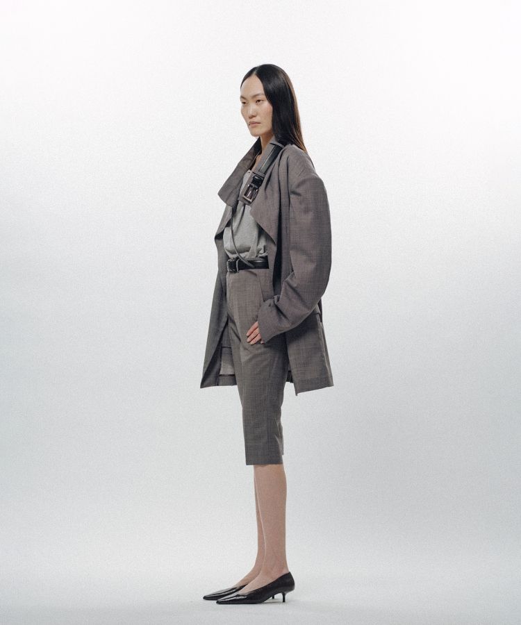 Unbuttoned Trouser Jacket