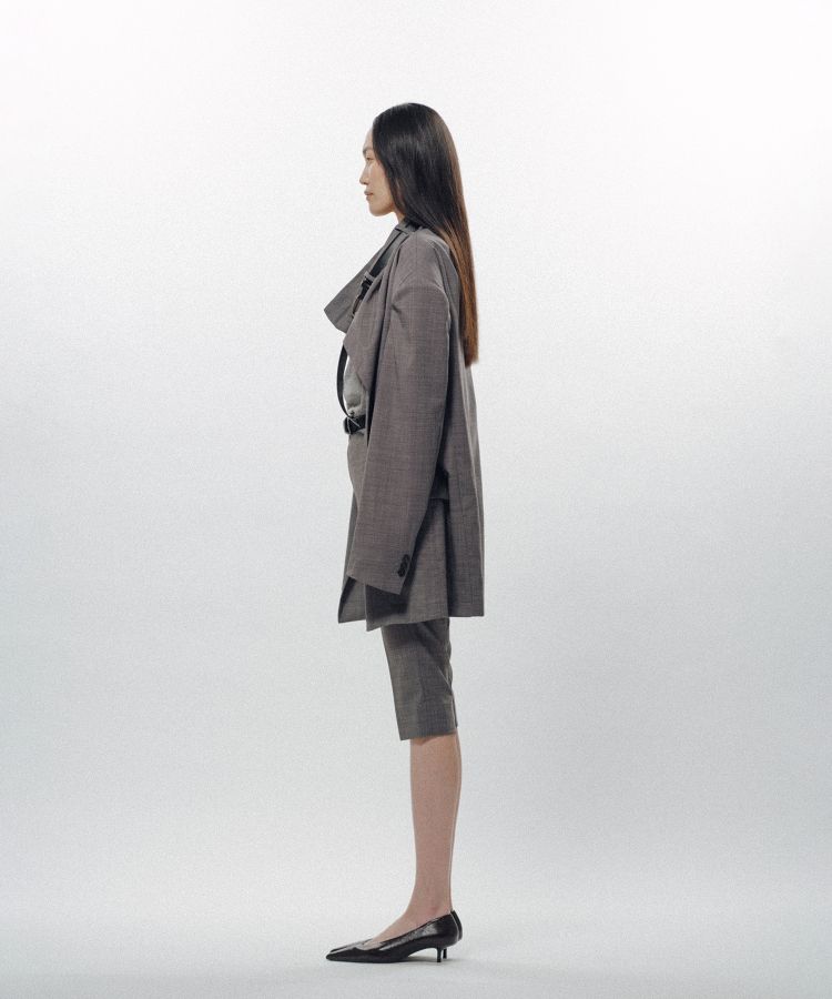 Unbuttoned Trouser Jacket