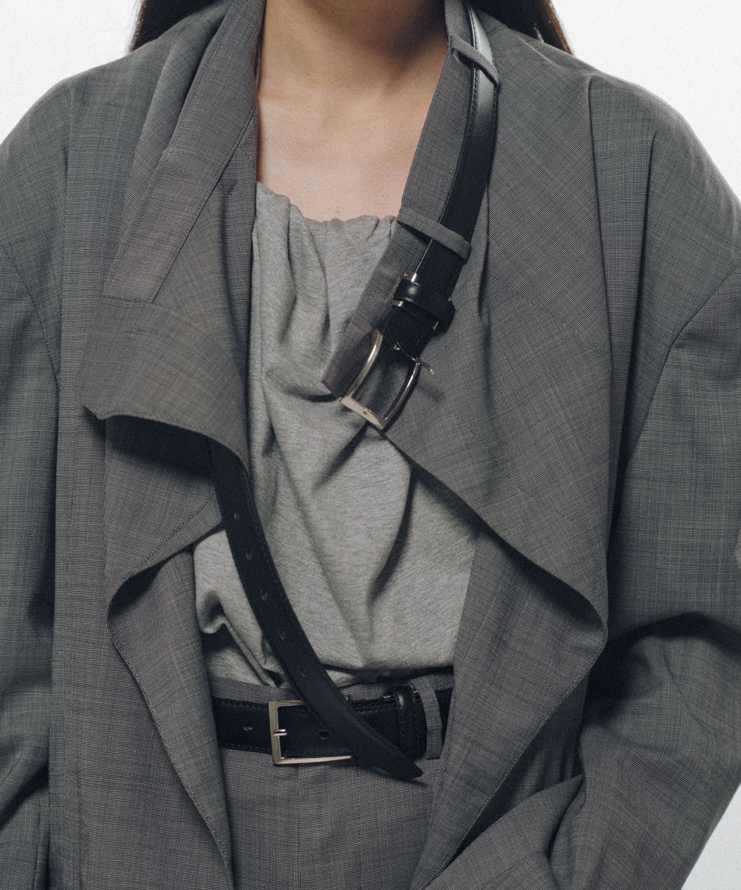 Unbuttoned Trouser Jacket