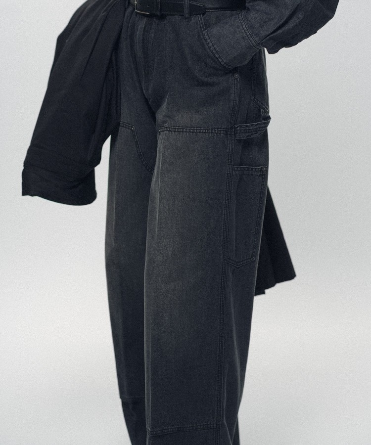 Double Knee Linen Jeans