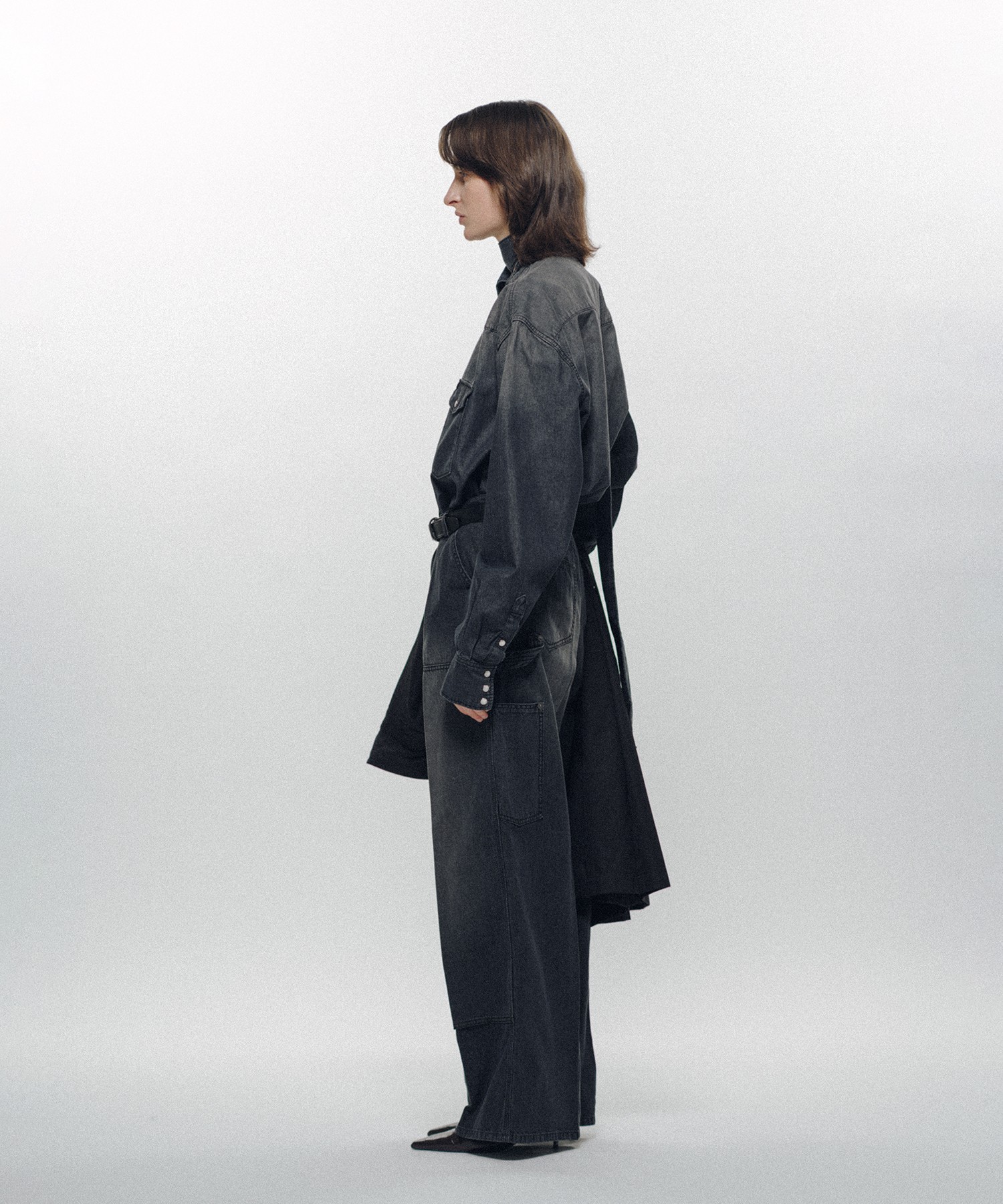 Double Knee Linen Jeans