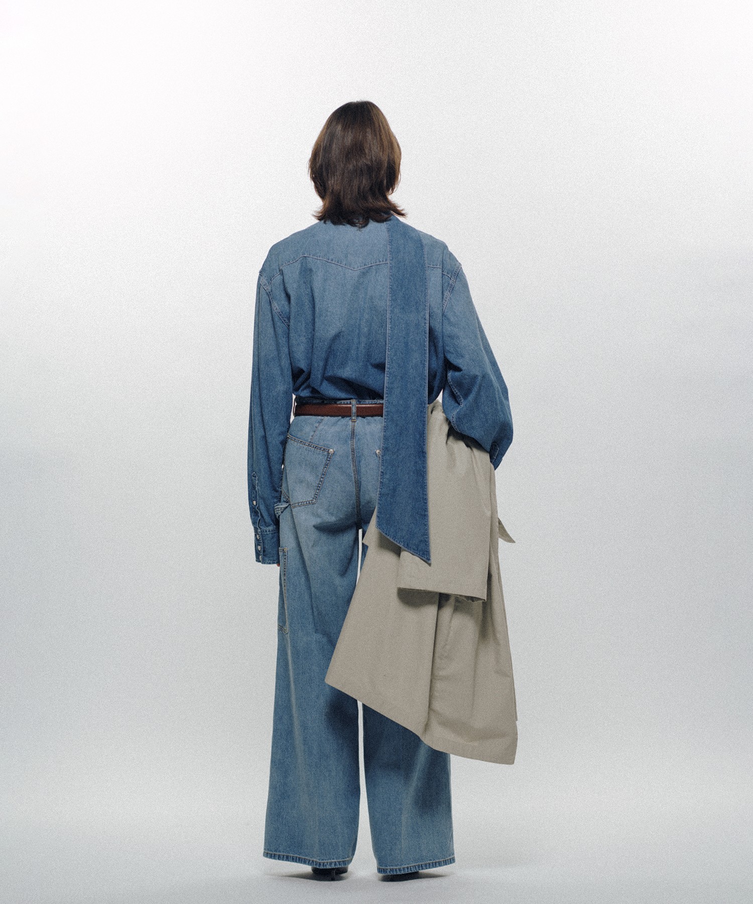 Double Knee Linen Jeans