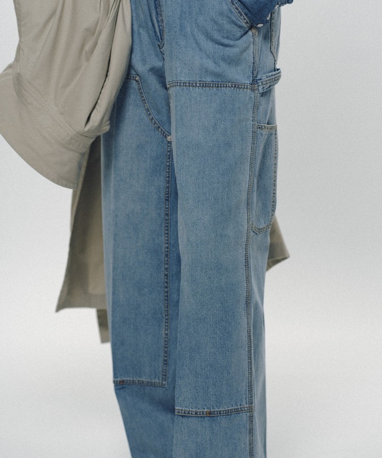 Double Knee Linen Jeans