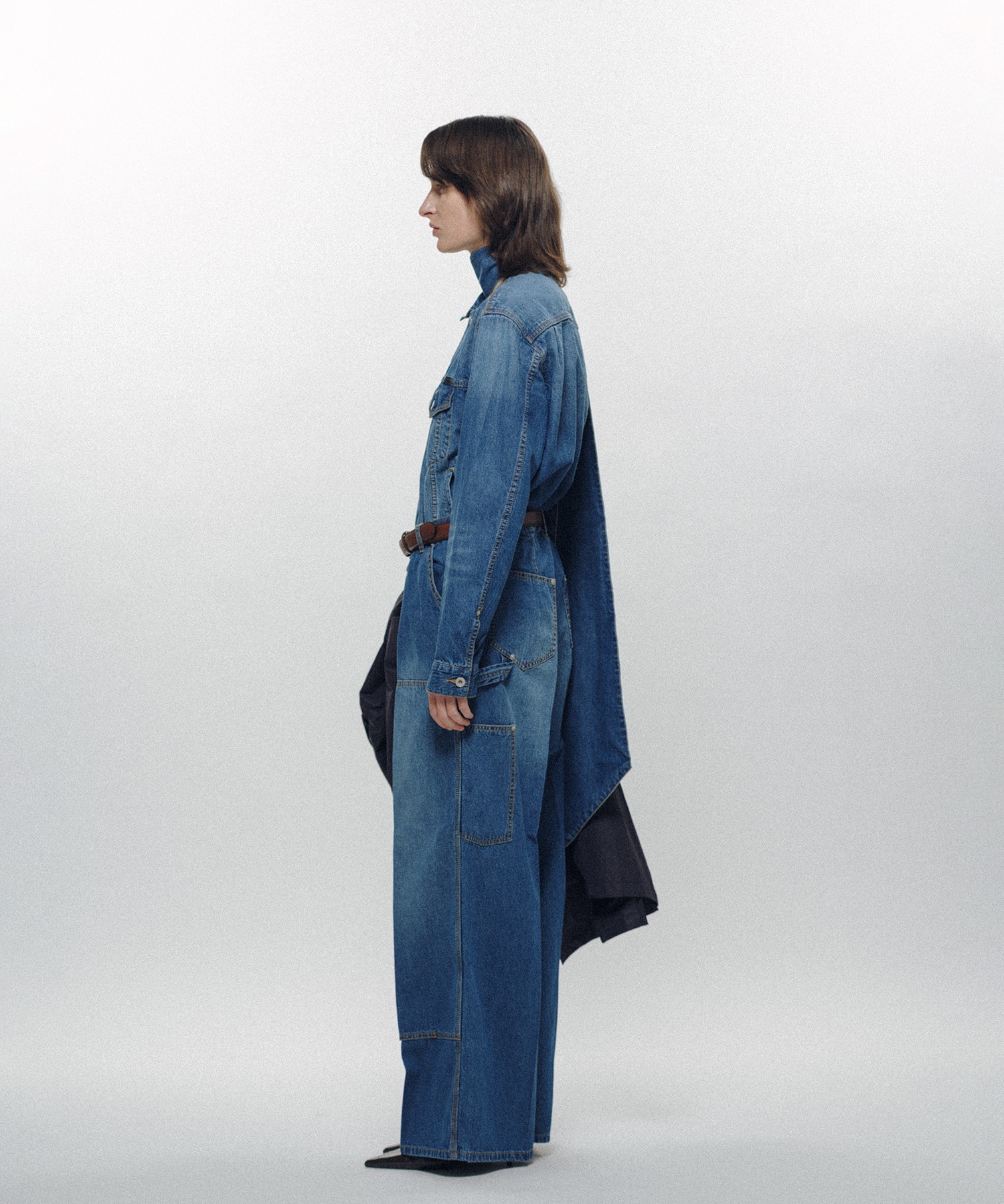 Double Knee Linen Jeans