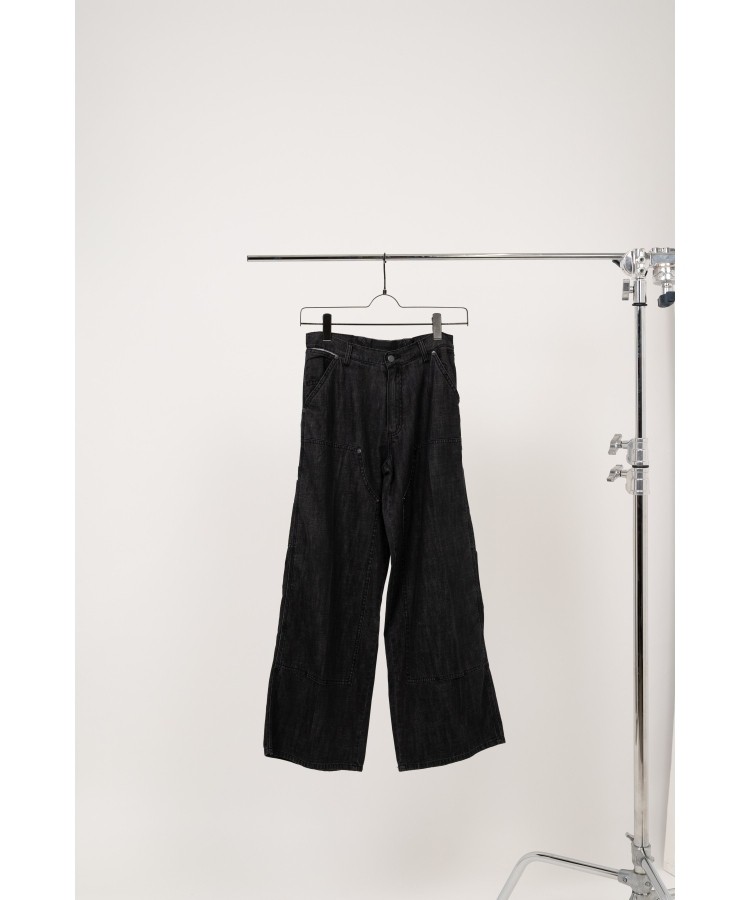 Double Knee Linen Jeans