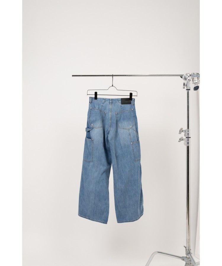 Double Knee Linen Jeans