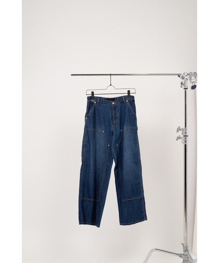 Double Knee Linen Jeans