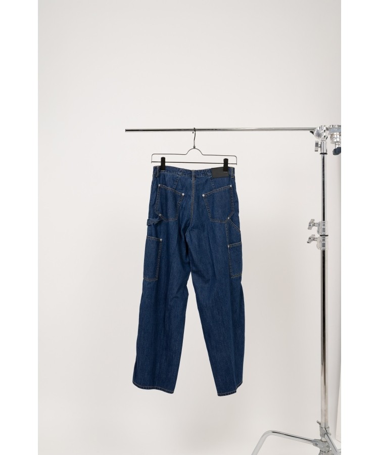 Double Knee Linen Jeans