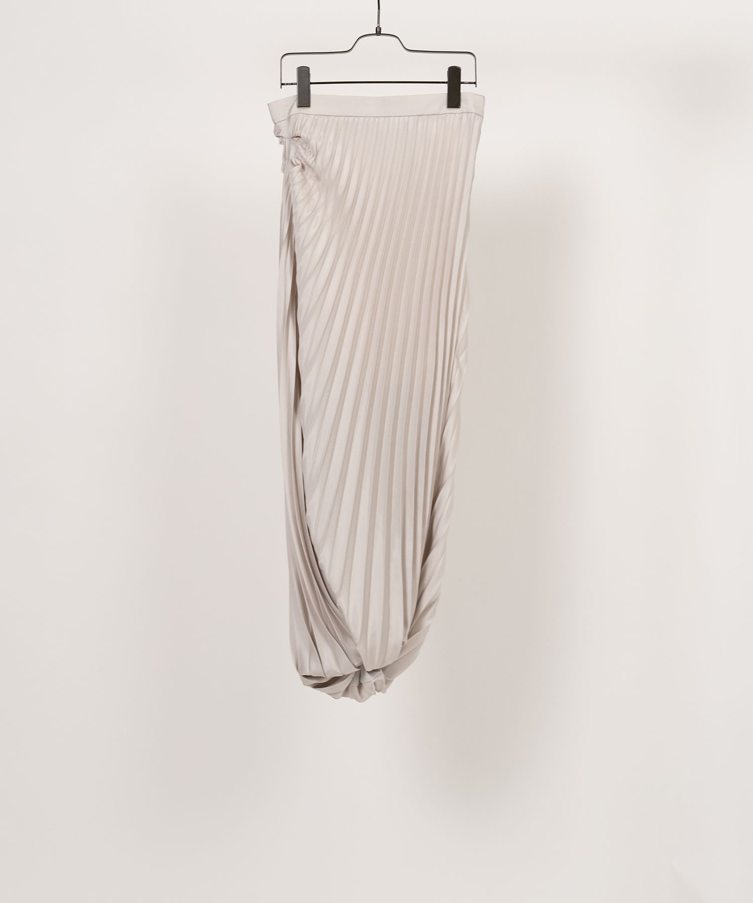 Twisted Pleated Skirt