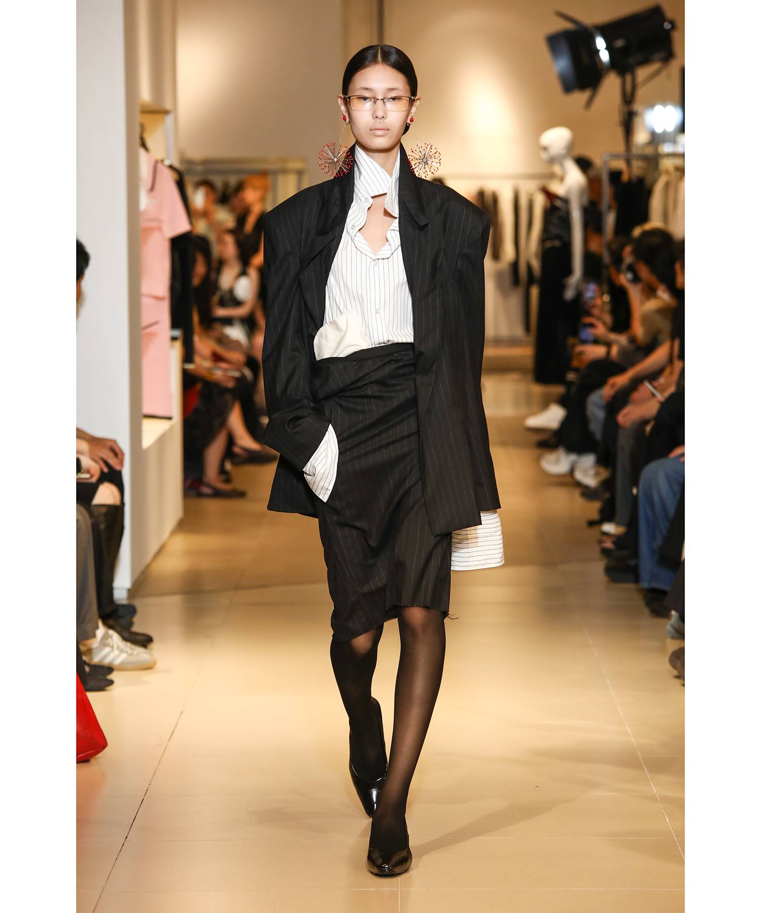 Flickering Pocket Lining skirt