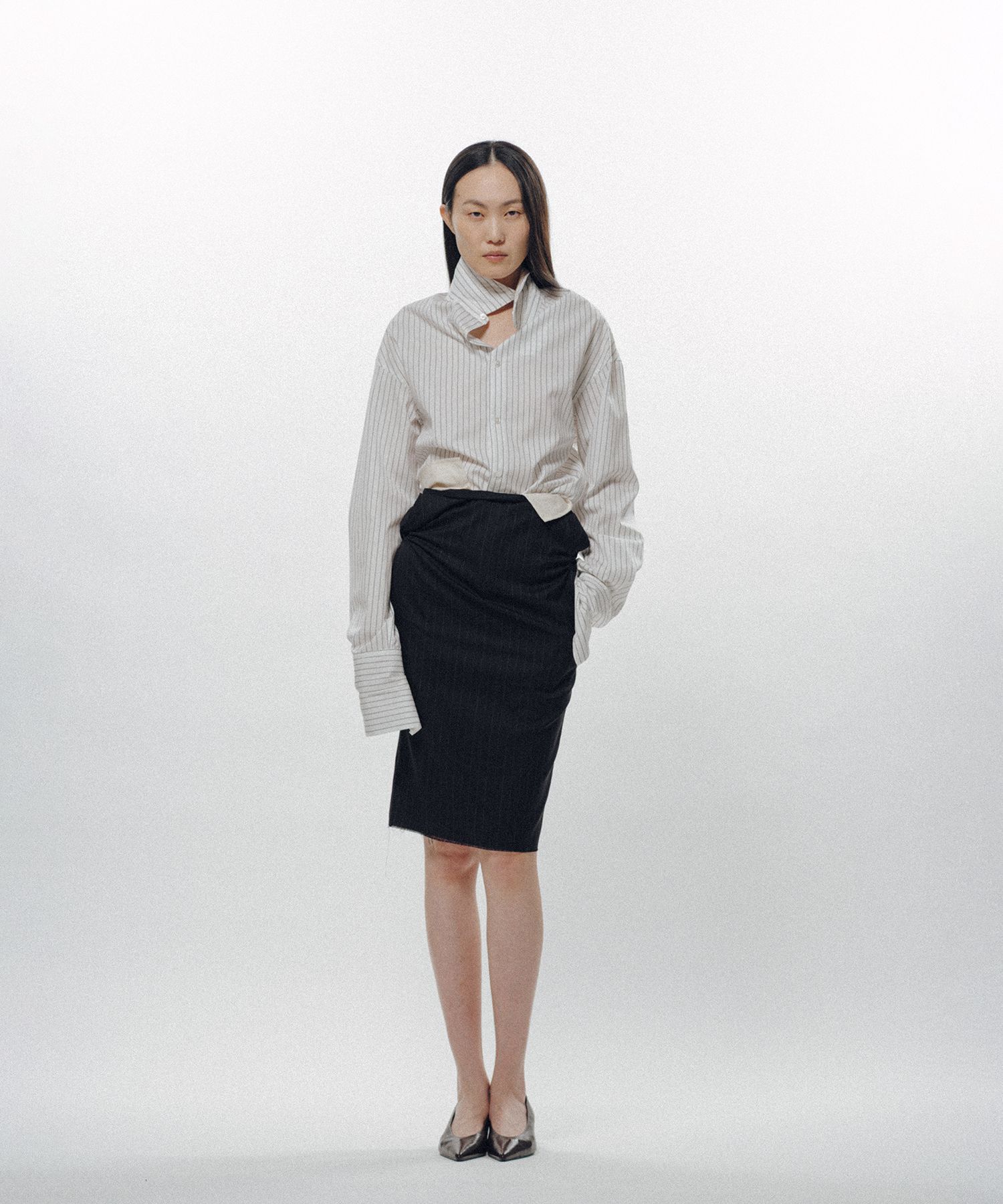 Flickering Pocket Lining skirt