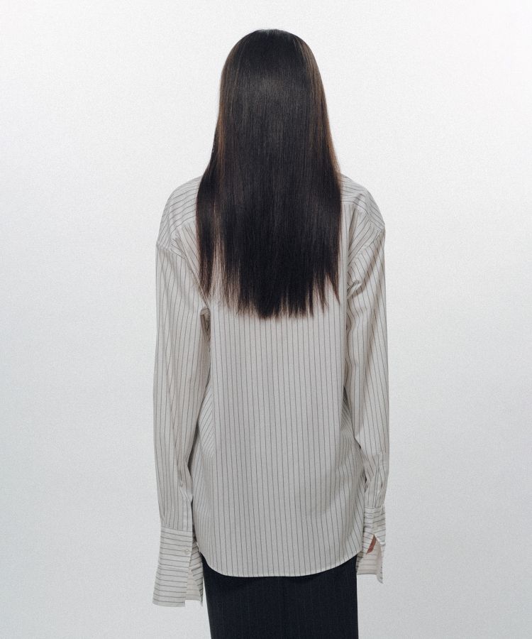 Delicate Upright Collar Shirt