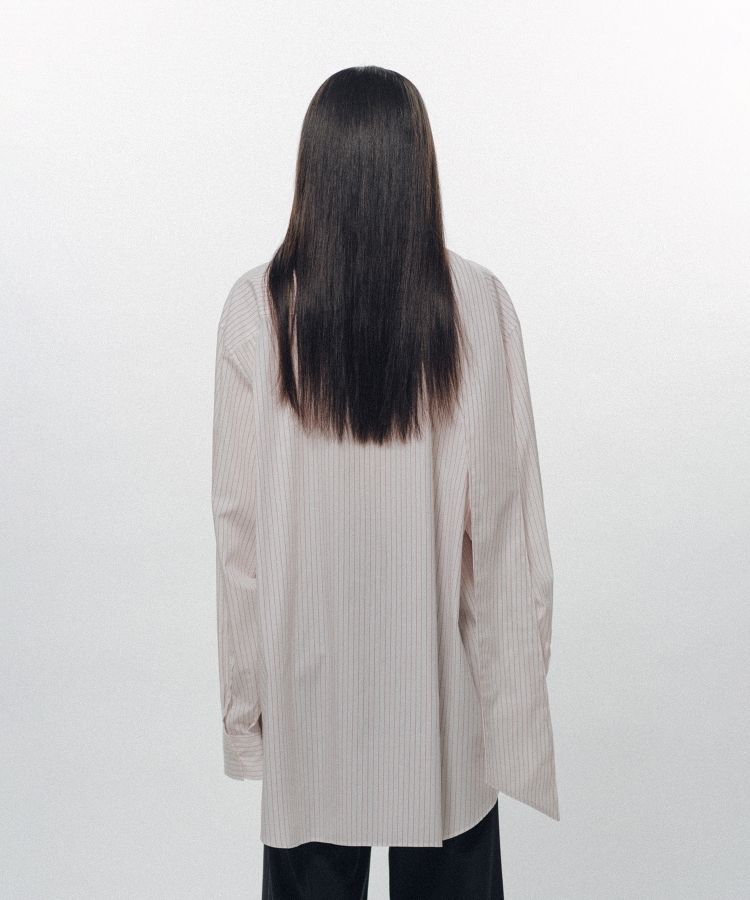 Oversized Long Collar Shirt