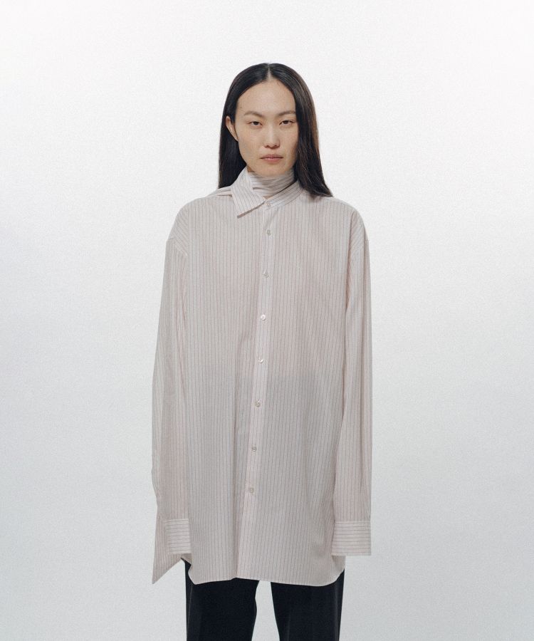 Oversized Long Collar Shirt
