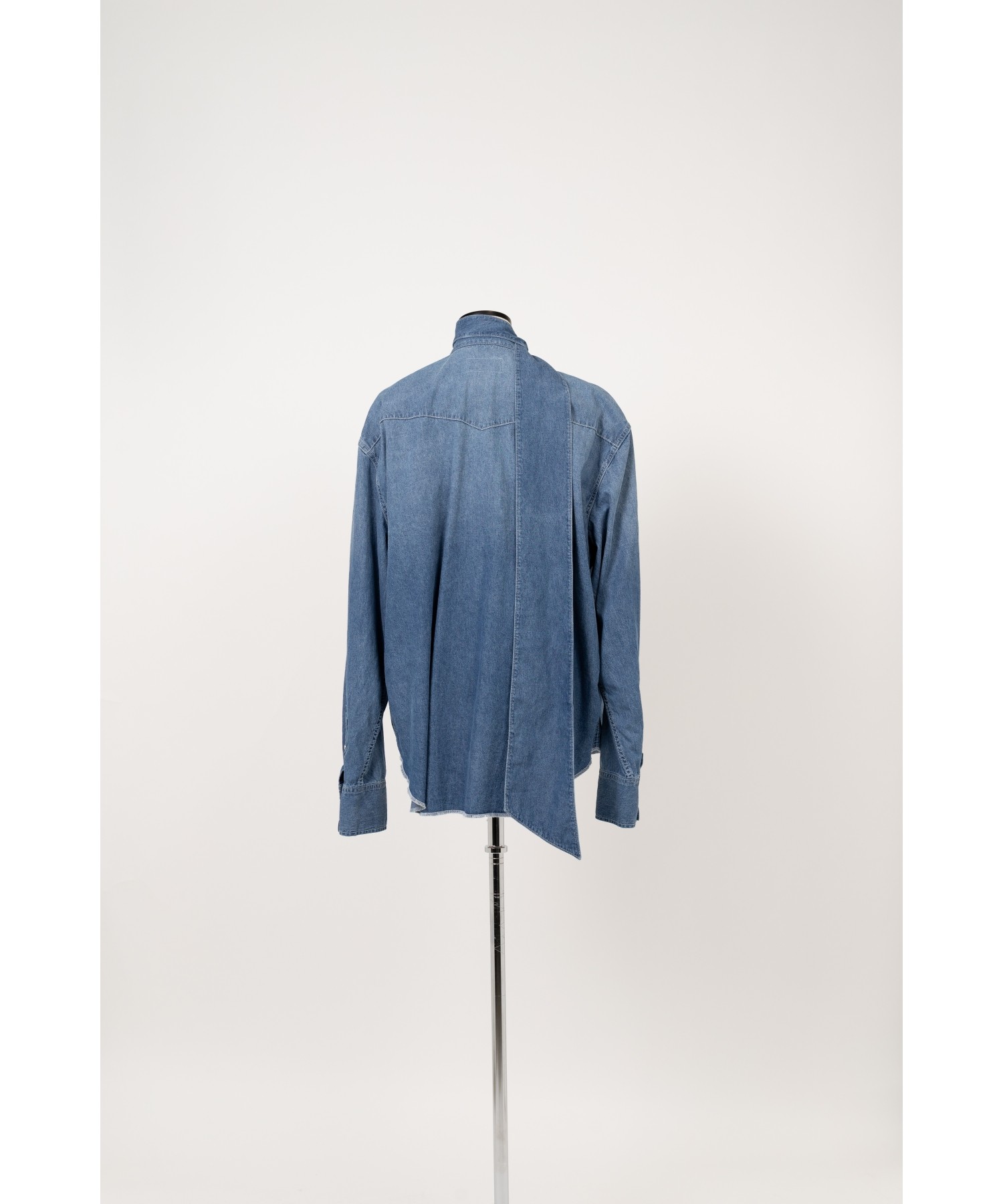 Oversized Long Collar Shirt