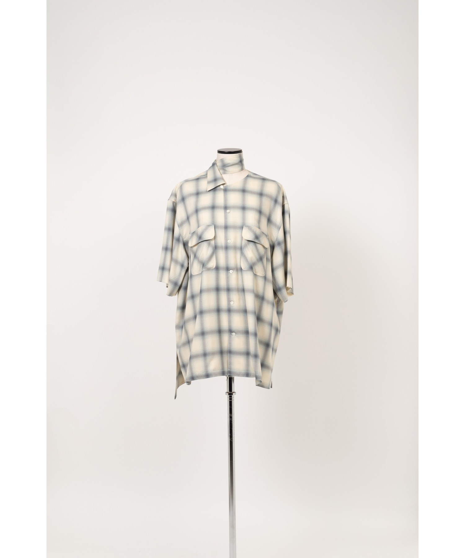 Imitation Long Collar Shirt