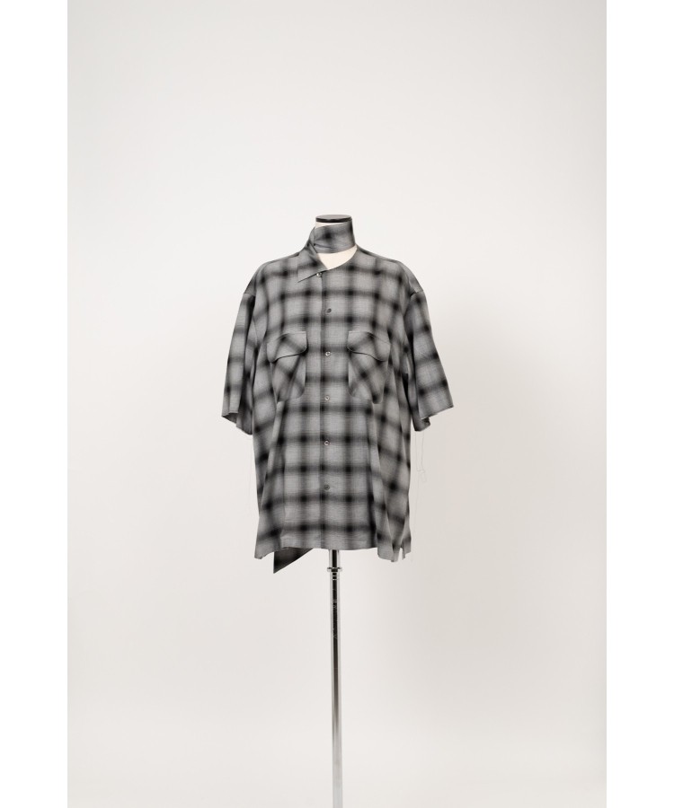 Imitation Long Collar Shirt