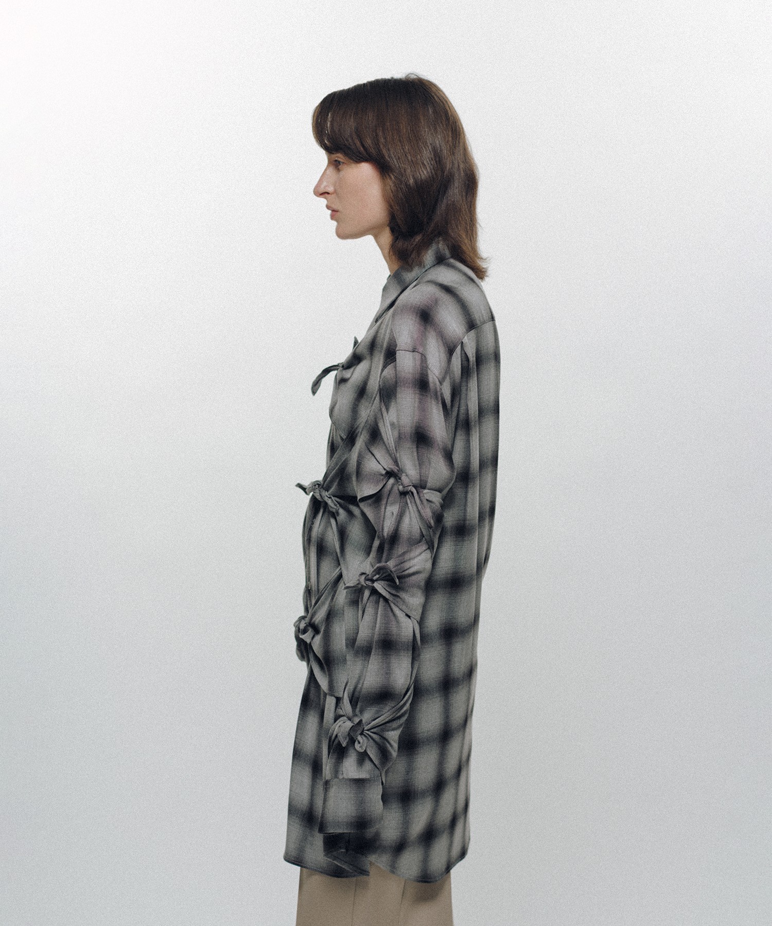 Imitation Ribbon Shirt