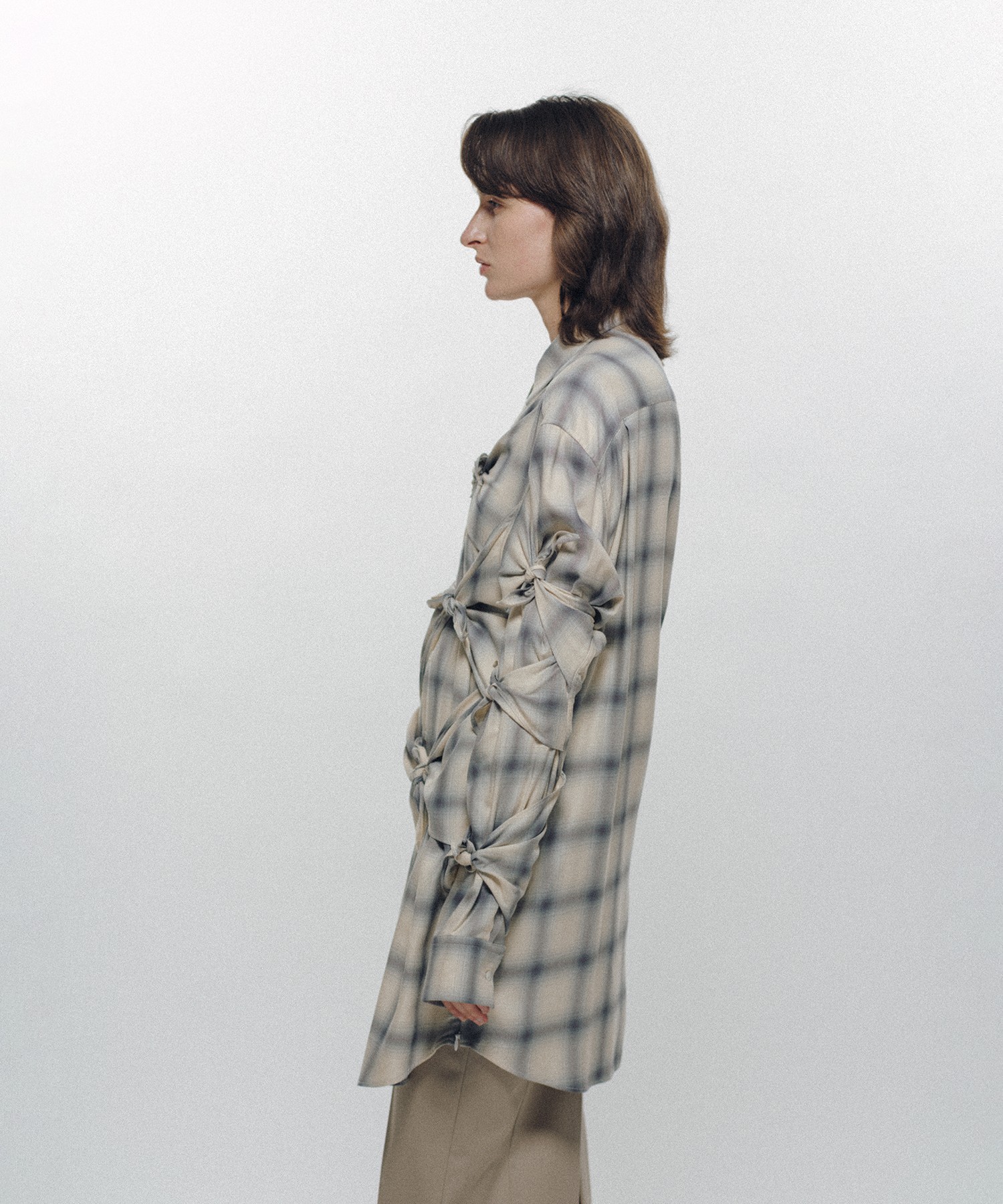 Imitation Ribbon Shirt