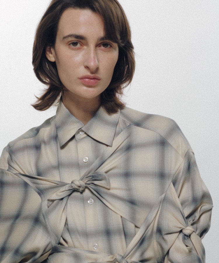 Imitation Ribbon Shirt