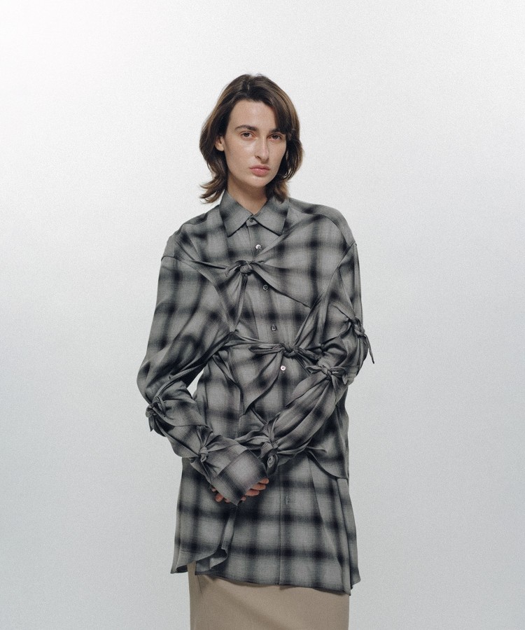 Imitation Ribbon Shirt