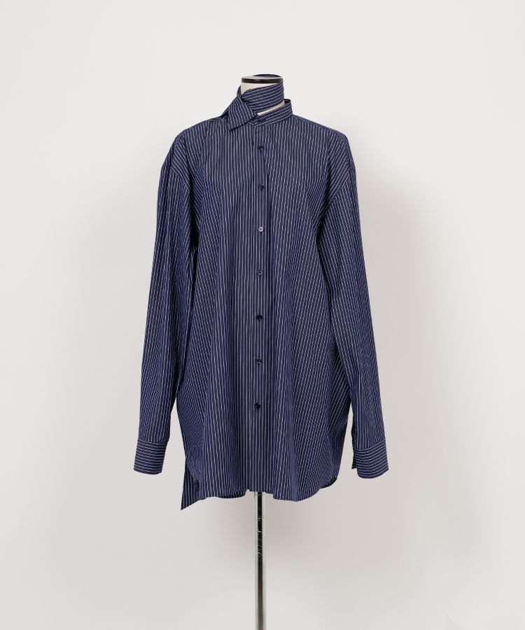 Oversized Long Collar Shirt