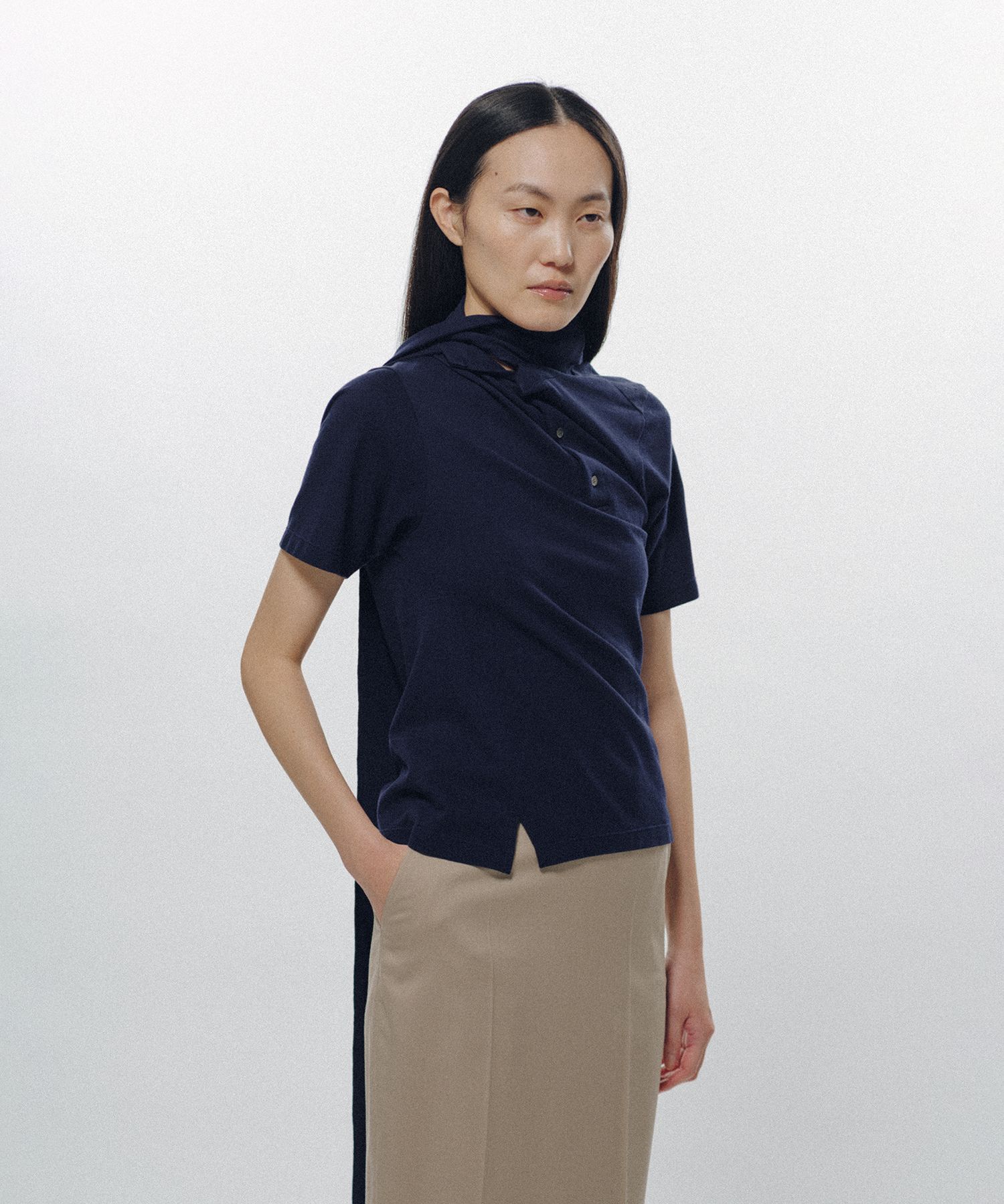Long Collar Polo