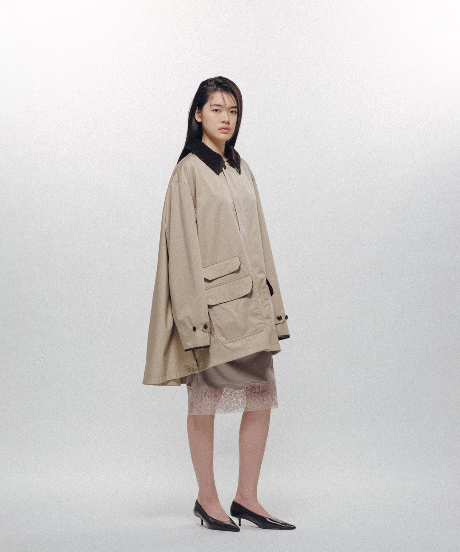 Mantle-Back Field Jacket