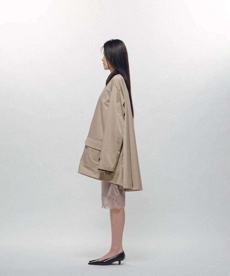 Mantle-Back Field Jacket