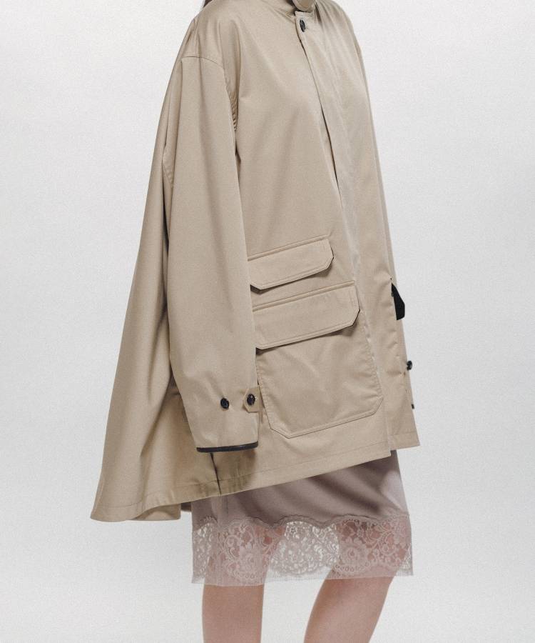 Mantle-Back Field Jacket
