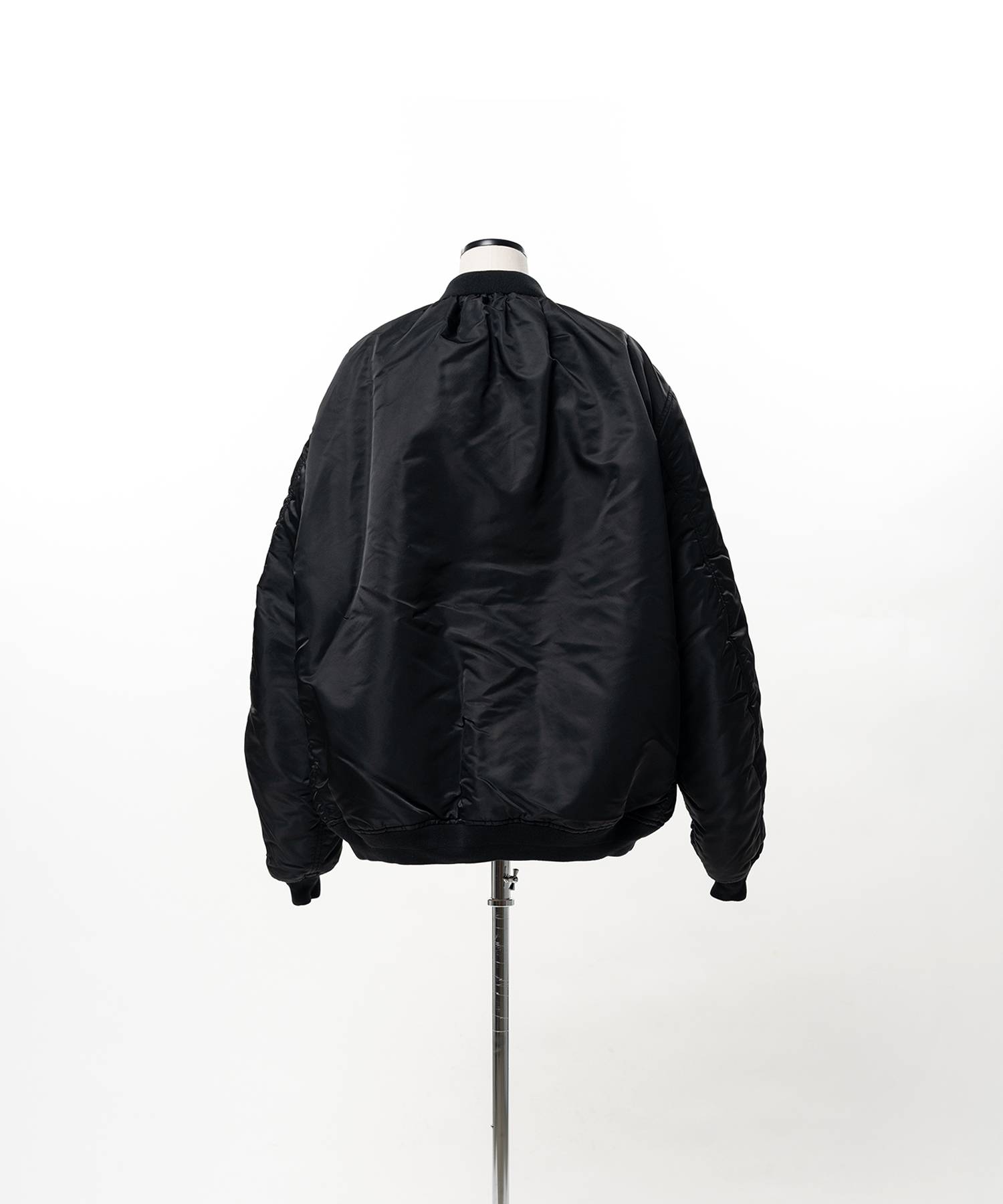 Heavy Nylon Twill Bomber Jacket