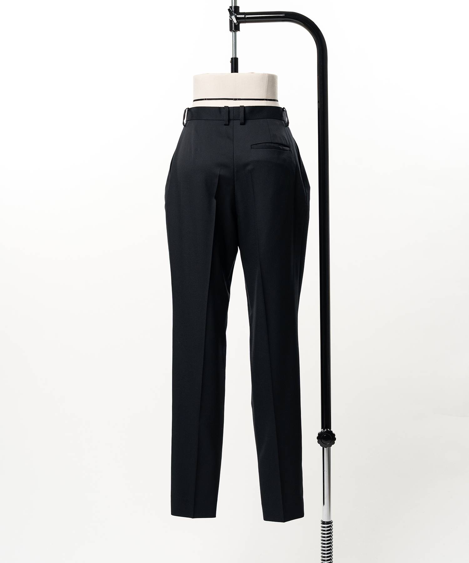 Pleated Tapered Trousers