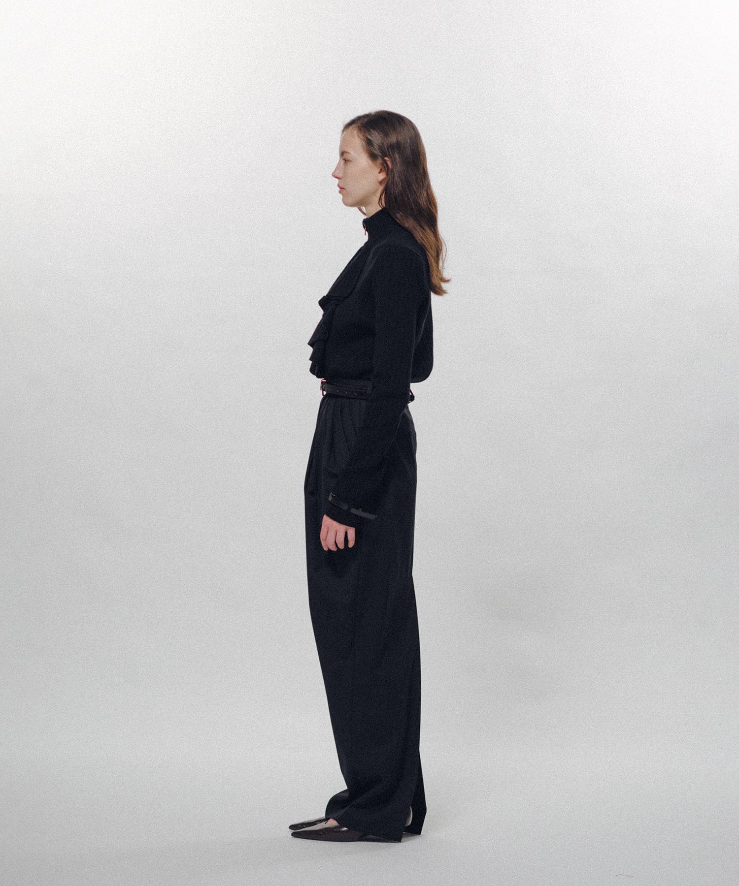 Barrel-Shaped Pencil Skirt