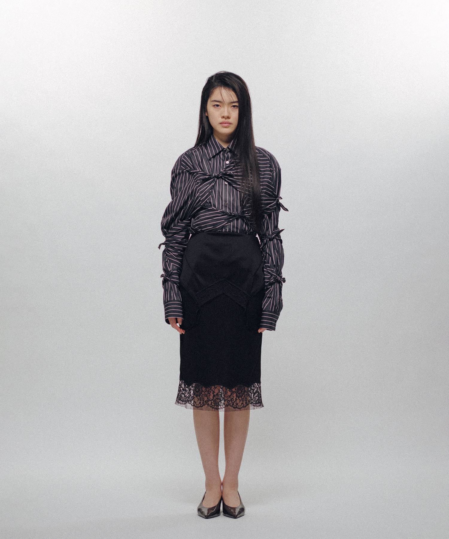 Drooping Slip Skirt