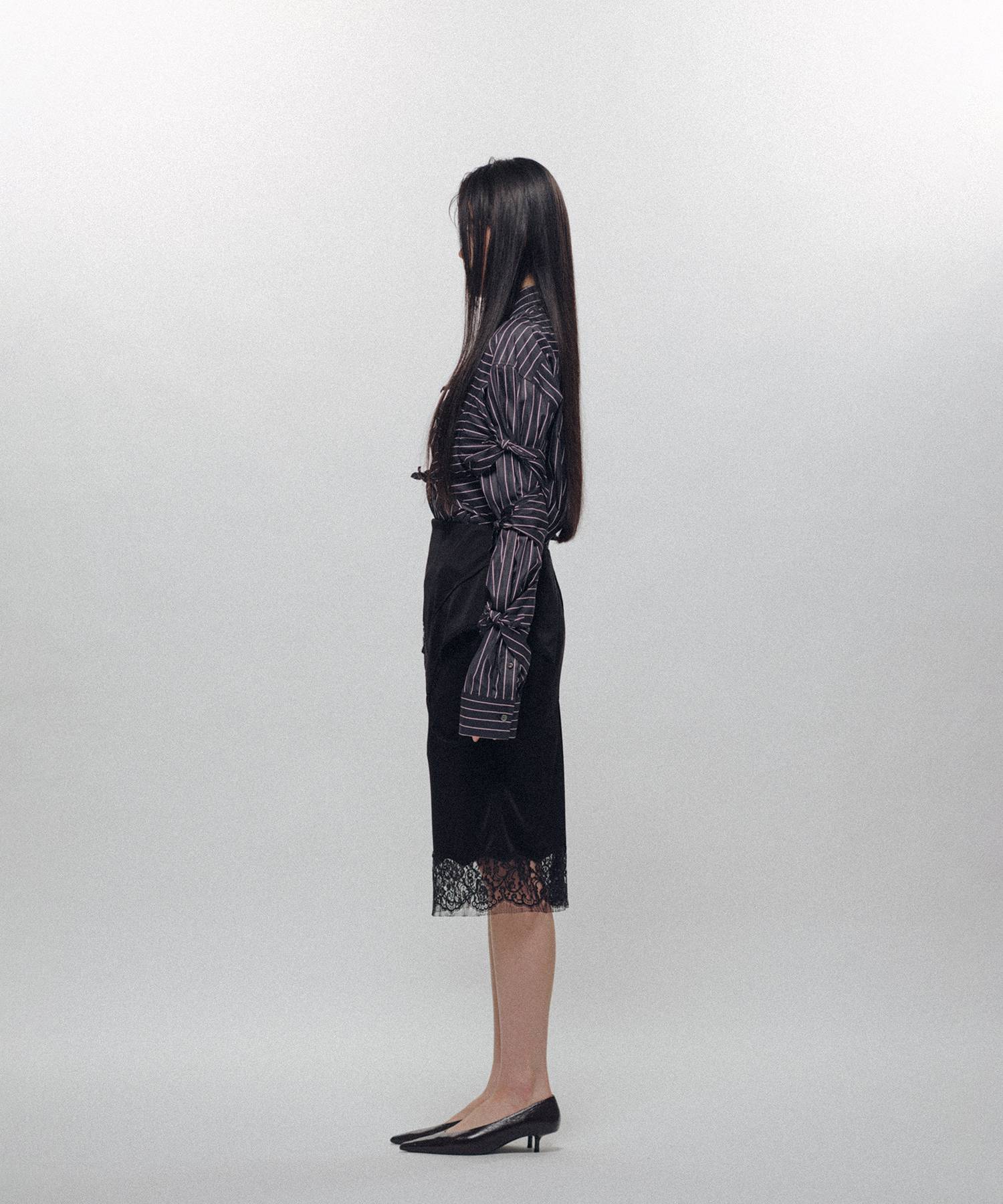 Drooping Slip Skirt