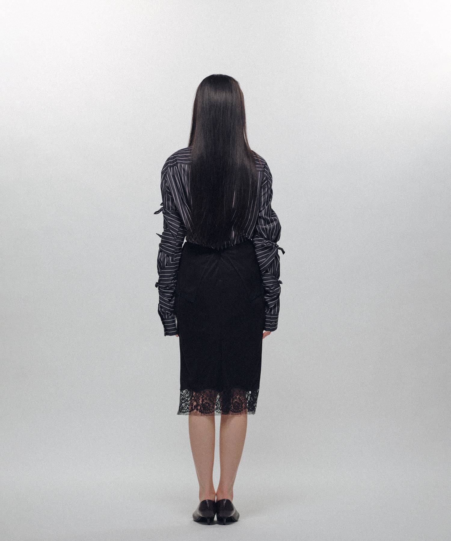 Drooping Slip Skirt