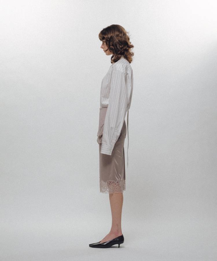 Drooping Slip Skirt