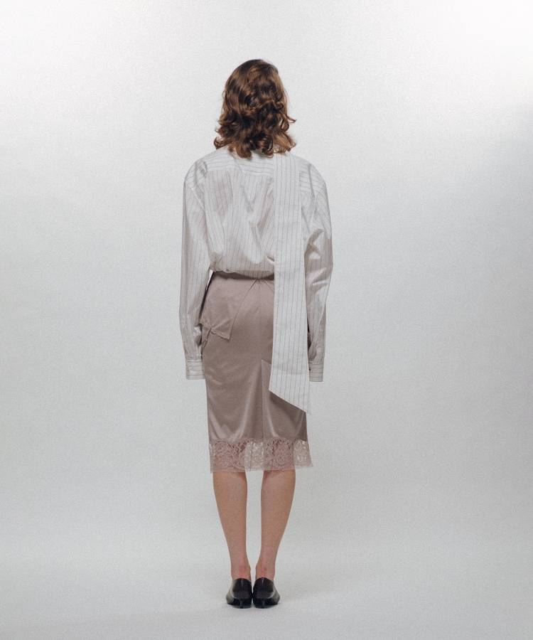 Drooping Slip Skirt