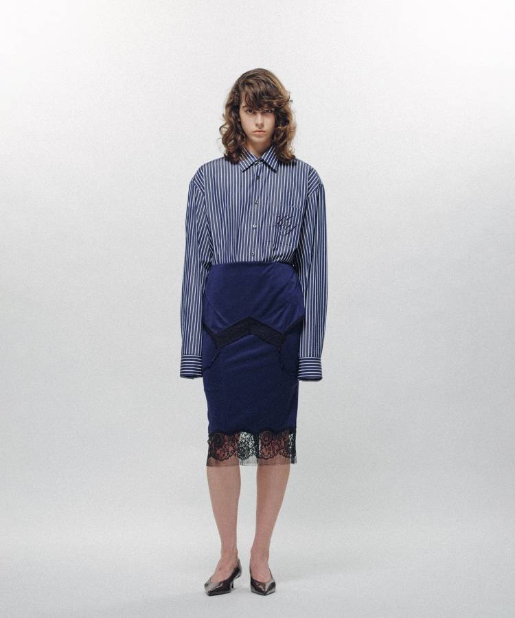 Drooping Slip Skirt