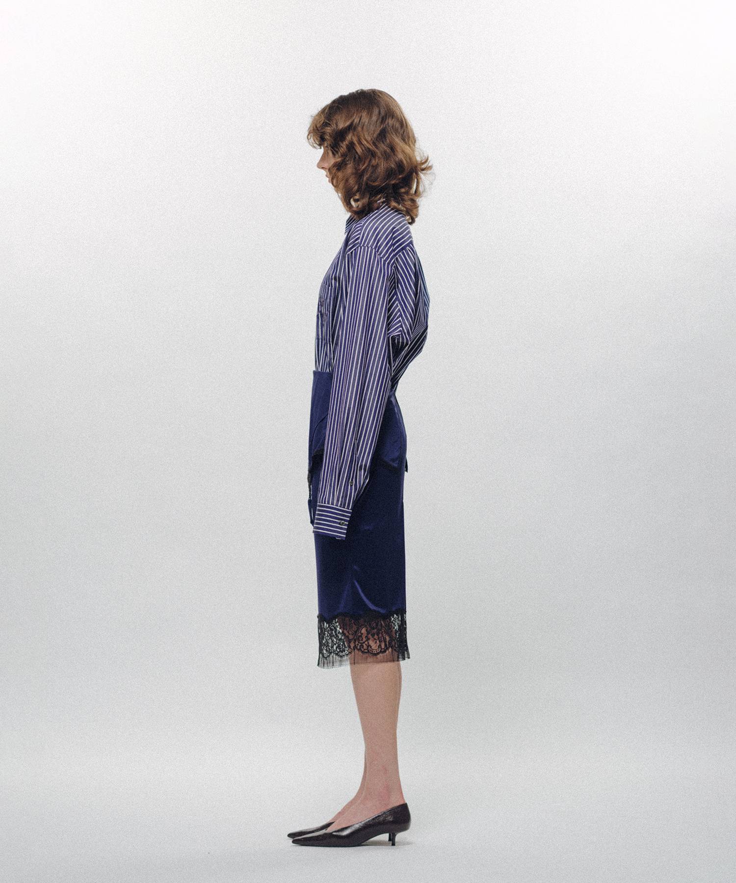 Drooping Slip Skirt