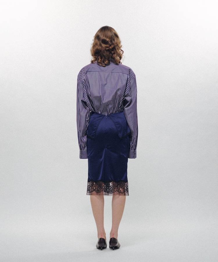 Drooping Slip Skirt