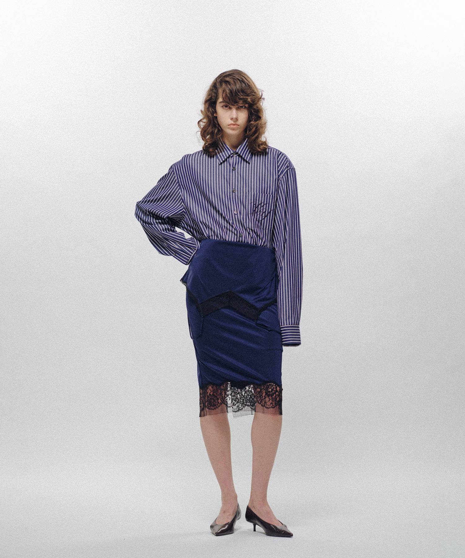 Drooping Slip Skirt