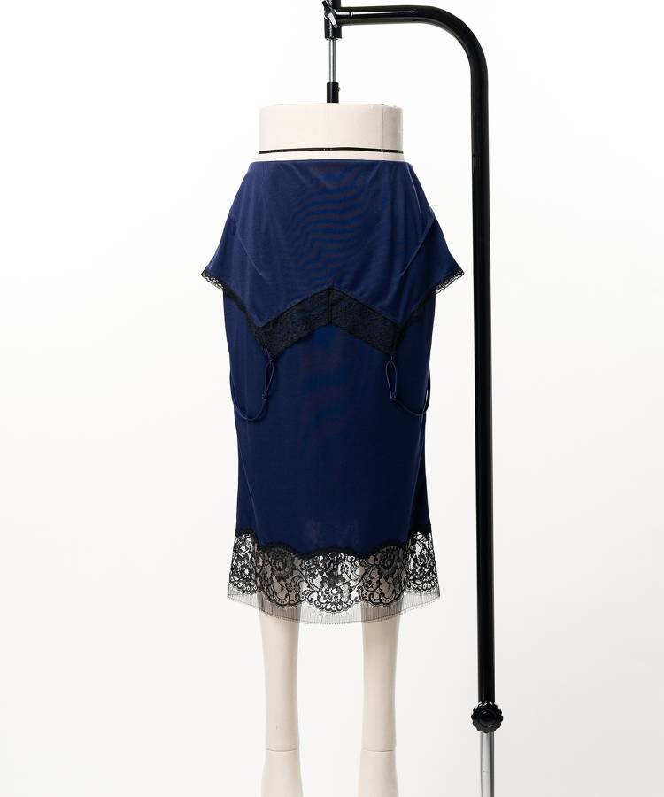 Drooping Slip Skirt