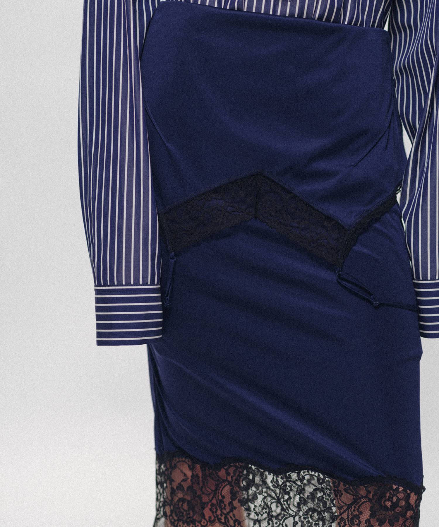 Drooping Slip Skirt